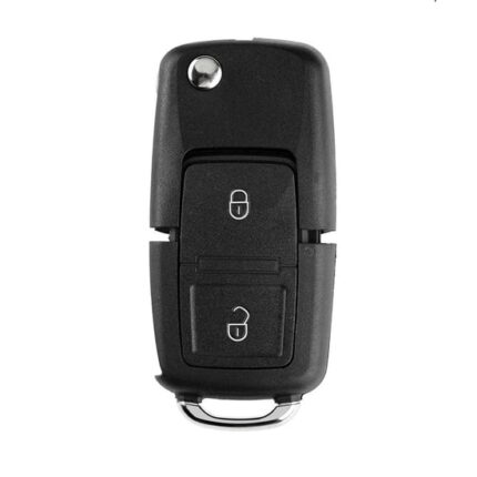 Xhorse VVDI Key Tool VVDI2 Wire Flip Remote Key 2 Buttons VW Type XKB528EN