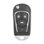 Xhorse VVDI Key Tool VVDI2 Wire Flip Remote Key 3+1 Button Buick Style XKBU02EN