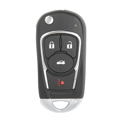 Xhorse VVDI Key Tool VVDI2 Wire Flip Remote Key 3+1 Button Buick Style XKBU02EN