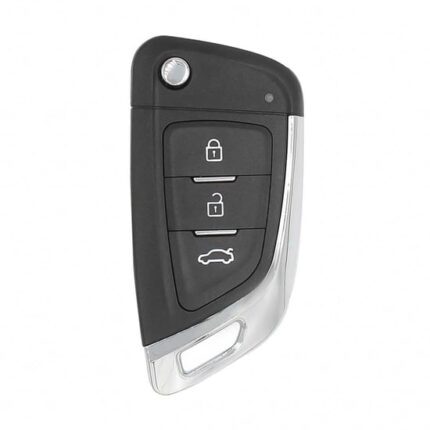 Xhorse VVDI Key Tool VVDI2 Wire Flip Remote Key 3 Buttons Knife Style XKKF03EN