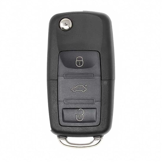 Xhorse VVDI Key Tool VVDI2 Wire Flip Remote Key 3 Buttons VW Style XKB520EN Xhorse VVDI Key Tool VVDI2 Wire Flip Remote Key 3 Buttons VW Style XKB520EN