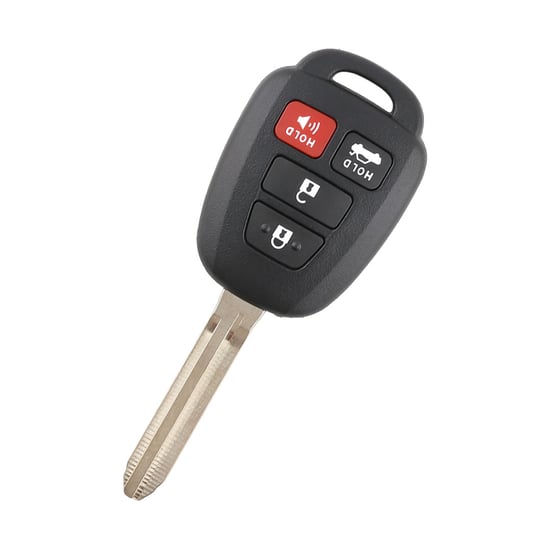 Xhorse VVDI Key Tool VVDI2 Wire Flip Remote Key 4 Button Toyota Type XKTO06EN Xhorse VVDI Key Tool VVDI2 Wire Flip Remote Key 4 Button Toyota Type XKTO06EN