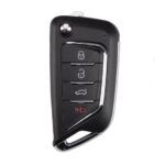 Xhorse VVDI Key Tool VVDI2 Wire Flip Remote Key 4 Buttons Universal Type XKCD06EN