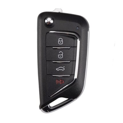Xhorse VVDI Key Tool VVDI2 Wire Flip Remote Key 4 Buttons Universal Type XKCD06EN