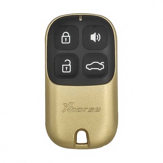 Xhorse VVDI Key Tool VVDI2 Wire Garage Remote Key 4 Buttons Golden Type XKXH02EN Xhorse VVDI Key Tool VVDI2 Wire Garage Remote Key 4 Buttons Golden Type XKXH02EN