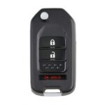 Xhorse VVDI Key Tool VVDI2 Wire Remote Key 2+1 Button Honda Style XKHO02EN