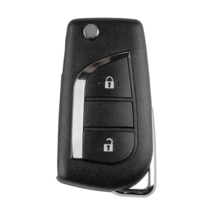 Xhorse VVDI Key Tool VVDI2 Wire Remote Key 2 Button Toyota Style XKTO21EN