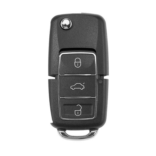 Xhorse VVDI Key Tool VVDI2 Wire Remote Key 3 Button VW Style XKB526EN Xhorse VVDI Key Tool VVDI2 Wire Remote Key 3 Button VW Style XKB526EN
