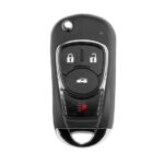 Xhorse VVDI Key Tool Wire Flip Remote Key 3+1 Buttons Buick Style XKBU22EN