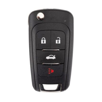 Xhorse VVDI Key Tool Wire Flip Remote Key 3+1 Buttons GM Style XKBU21EN