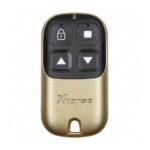 Xhorse VVDI Key Tool Wire Garage Remote Key 4 Buttons Golden Color Type XKXH05EN