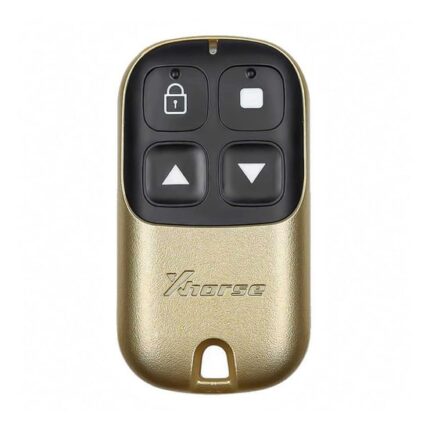 Xhorse VVDI Key Tool Wire Garage Remote Key 4 Buttons Golden Color Type XKXH05EN
