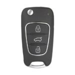 Xhorse VVDI Key VVDI2 Tool Wireless Flip Remote Key 3 Buttons KIA Hyundai Knife Style XNHY02EN