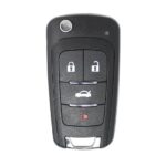 Xhorse Wire Remote Key Flip Type 4 Buttons GM Style XKBU01EN