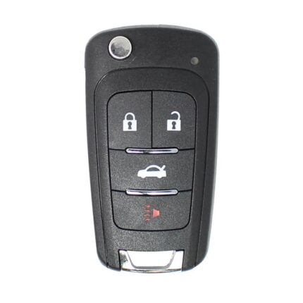 Xhorse Wire Remote Key Flip Type 4 Buttons GM Style XKBU01EN