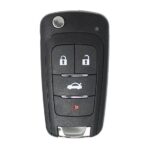 Xhorse Wireless Remote Key Flip Type 4 Buttons GM Style XNBU01EN