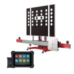 Autel MAXISYS ADAS ALL SYSTEMS 2.0T Adjustable Calibration Frame And Tools + MaxiSys MS909 Diagnostic Tablet