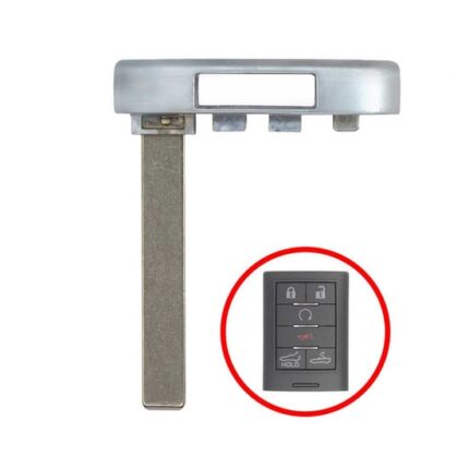 Cadillac Smart Key Emergency Blade Laser Type