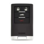Cadillac Smart Remote Key Shell 3+1 Buttons