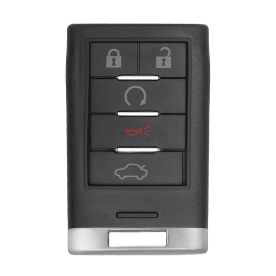 Cadillac Smart Remote Key Shell 5 Buttons Cadillac Smart Remote Key Shell 5 Buttons