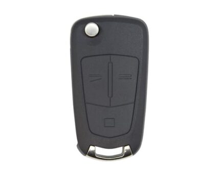 Chevrolet Captiva Flip Remote Key Shell 3 Buttons DWO5 Blade
