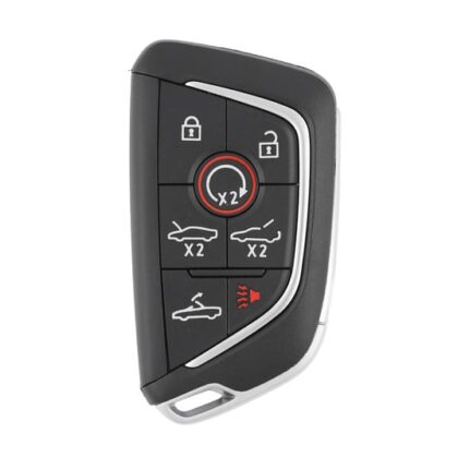 Chevrolet Corvette C8 2020-2025 Remote Key Shell 6+1 Buttons