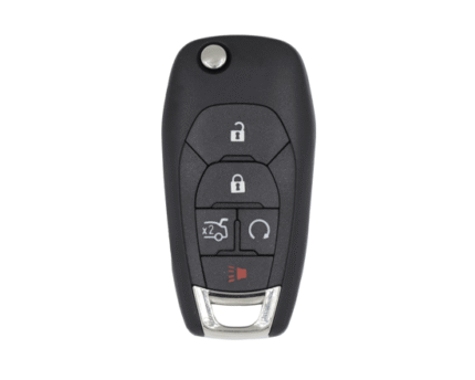 Chevrolet Flip Remote Key Shell 4+1 Buttons