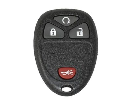 Chevrolet GMC 2008 Remote Key Shell 3+1 Button Start Button Type