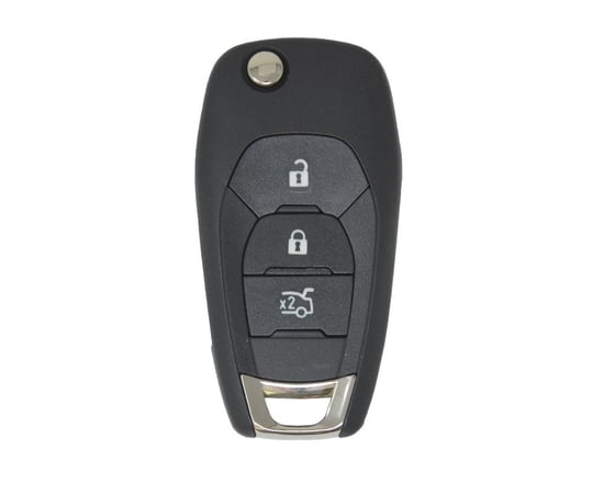 Chevrolet Modern Flip Remote Key Shell 3 Buttons