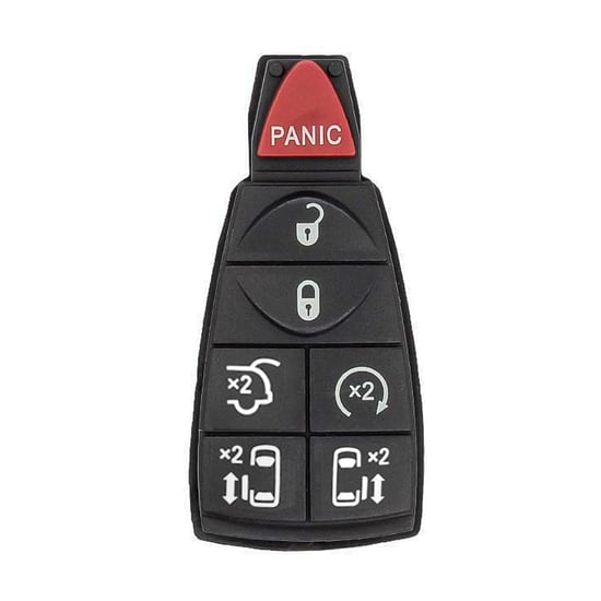 Chrysler Dodge Remote Key Rubber 6+1 Button Chrysler Dodge Remote Key Rubber 6+1 Button