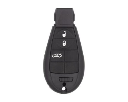 Chrysler Jeep Dodge Fobik Remote Key Shell 3 Button Without Panic