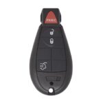 Chrysler Jeep Dodge Fobik Remote Key Shell 4 Buttons SUV Trunk Type