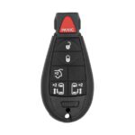 Chrysler Jeep Dodge Fobik Remote Key Shell 5+1 Button Side Doors