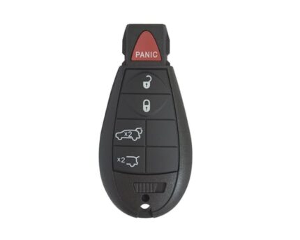 Chrysler Jeep Dodge Fobik Remote Key Shell 5 Buttons