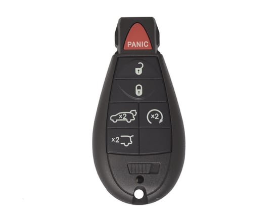 Chrysler Jeep Dodge Fobik Remote Key Shell 6 Buttons 2 Trunk Button Type Chrysler Jeep Dodge Fobik Remote Key Shell 6 Buttons 2 Trunk Button Type