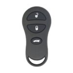 Chrysler Jeep Dodge Medal Remote Key Shell 3 Buttons