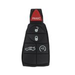 Chrysler Jeep Dodge Remote Key Rubber 4+1 Button Sedan
