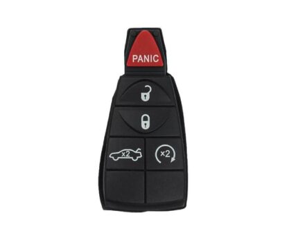 Chrysler Jeep Dodge Remote Key Rubber 4+1 Button Sedan