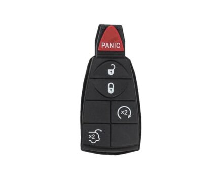 Chrysler Jeep Dodge Remote Key Rubber 4+1 Button SUV Trunk and Engine Start Type