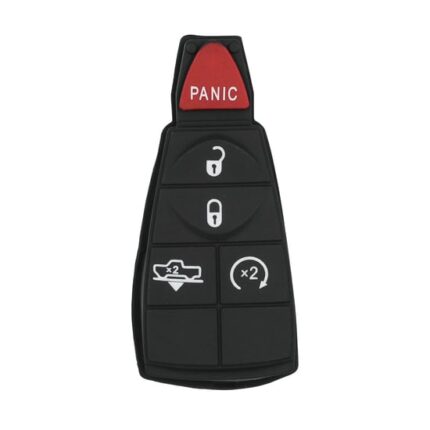 Chrysler Jeep Dodge Remote Key Rubber 4+1 Buttons Pick Up Trunk Type