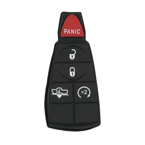 Chrysler Jeep Dodge Remote Key Rubber 4+1 Buttons Pick Up Trunk Type
