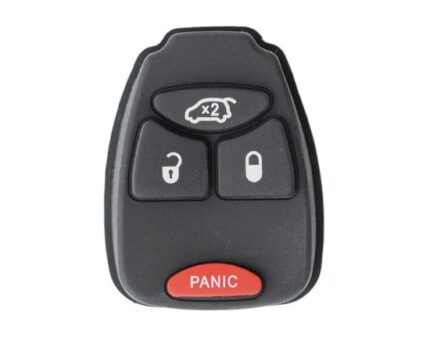 Chrysler Jeep Dodge Remote Key Rubber 4 Buttons Small Size