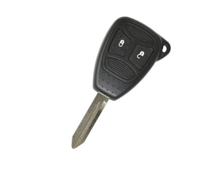 Chrysler Jeep Dodge Remote Key Shell 2 Button Big Button Type