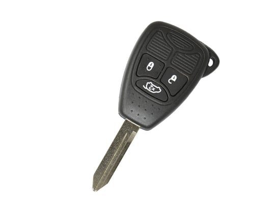 Chrysler Jeep Dodge Remote Key Shell 3 Button with key and trunk