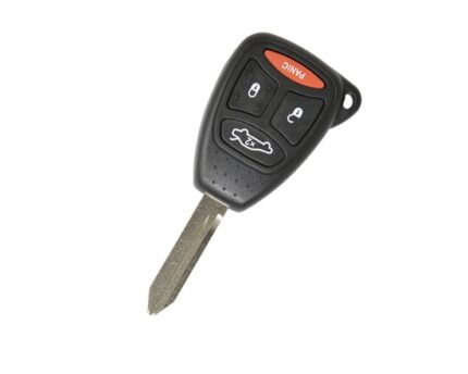 Chrysler Jeep Dodge Remote Key Shell 4 Big Buttons