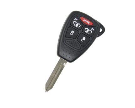 Chrysler Jeep Dodge Remote Key Shell 5 Button
