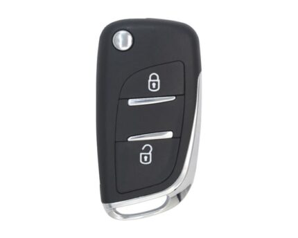 Citroen Flip Remote Key Shell 2 Buttons DS Modified VA2 Blade