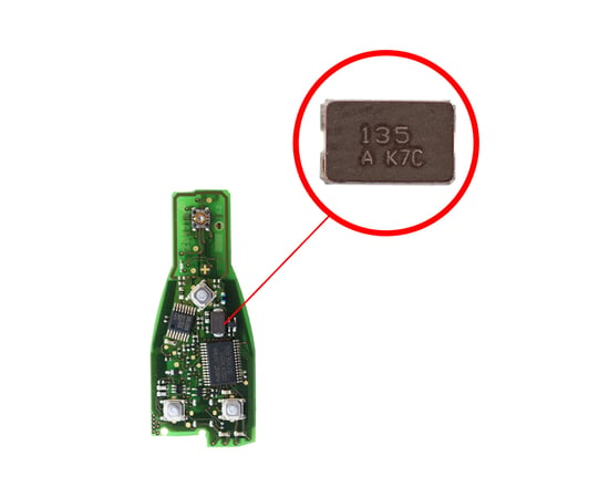 Crystal 13.5600MHZ For Change Mercedes Key Frequency 433 MHz Small New Type