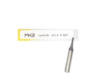 End Mill Cutter Carbide Material 2.0mm φ2.0x6.3xD6x40x4F