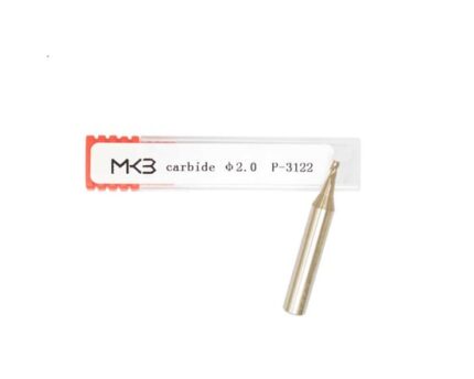 End Mill Cutter Carbide Material 2.0mm φ2.0xD6x40x3F